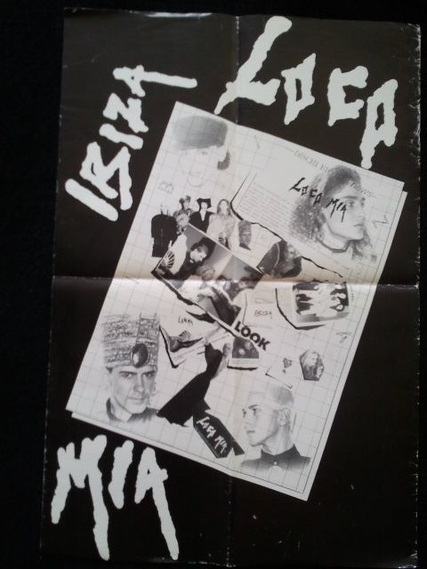 Publicity poster Loco Mia 1986