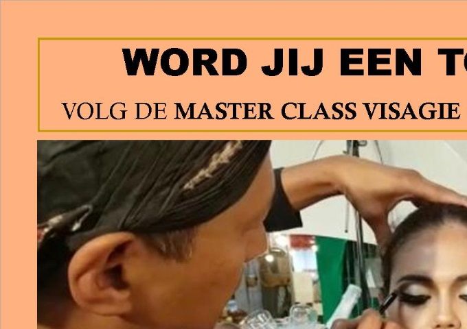MASTER CLASS MAKE UP ARTIST - BY TOP VISAGIST ROBERTO DRESIA -  1 OP 1 - VOOR HET ULTIEME RESULTAAT - Meld je aan of voor info neem contact met ons op. 
